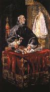 El Greco St Jerom as Cardinal painting